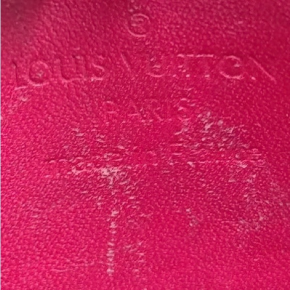 Louis Vuitton Ltd Edition Sweet Monogram Pink Purple Vernis Zippy Wallet Coin - Picture 6 of 7